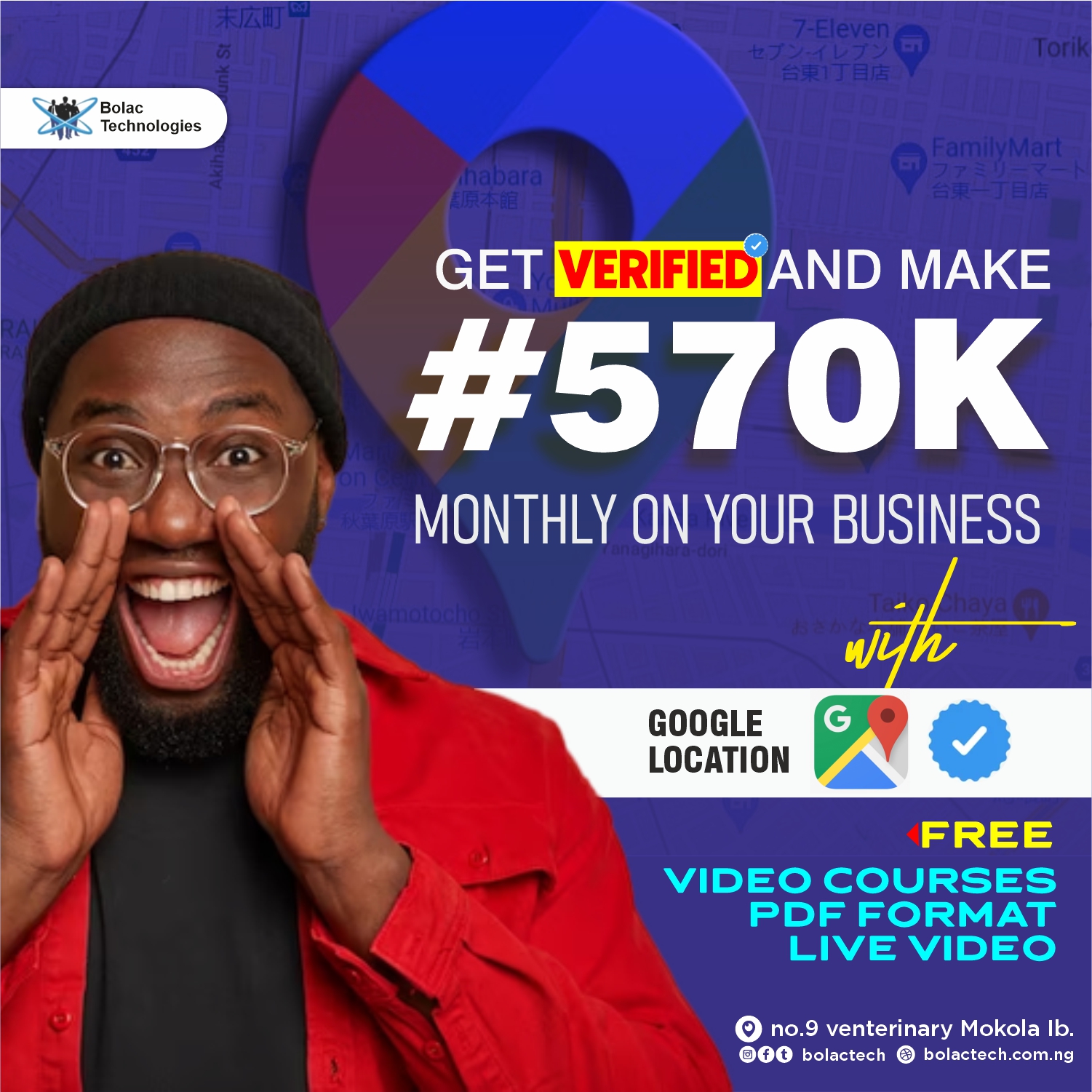 MAKE 580K IN MONTH WITH GOOGLE MY BUSINESS